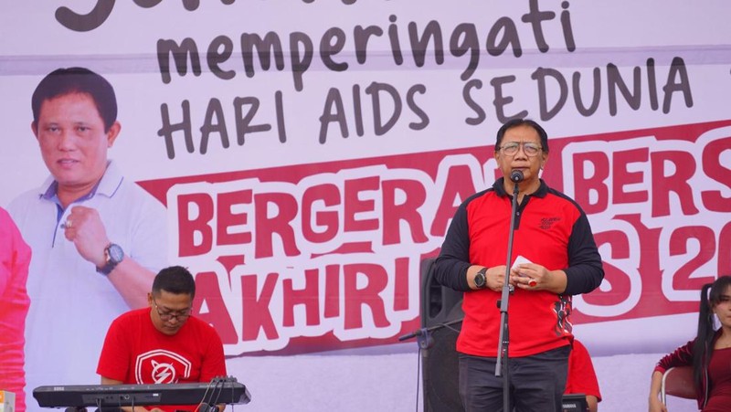Pada 1 Desember 2023, Komisi Penanggulangan AIDS Kab. Klaten bersama Pemkab Klaten menggelar kegiatan Jalan Sehat dalam rangka memperingati Hari AIDS Sedunia.