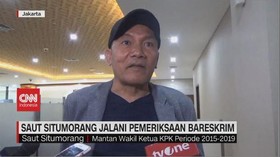 VIDEO: Saut Situmorang Jalani Pemeriksaan Bareskrim