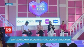 VIDEO: Siap-Siap Belanja, Lazada Fest 12.12 Digelar di Tiga Kota