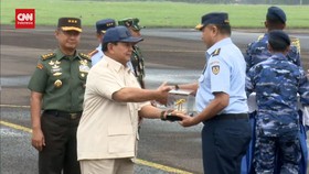 VIDEO: Prabowo Serahkan 8 Helikopter Angkut Berat H225M Ke TNI AU