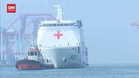 VIDEO: Tiba di Jakarta, KRI Radjiman Tunggu Perintah Menuju Palestina