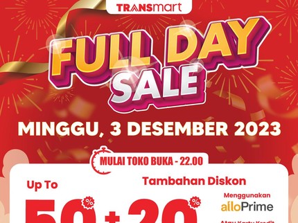 Cek Bun! Transmart Full Day Sale Promo Daging Sapi hingga Jeruk Lebih Murah