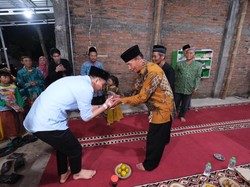 Silaturahmi ke Ketua PCNU Sragen, Gibran Bahas Dana Abadi Pesantren