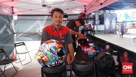 Cerita Mugiyono, Teknisi Helm MotoGP 'Hadapi' Rossi sampai Bagnaia