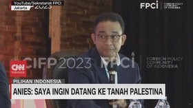 VIDEO: Anies: Saya Ingin Datang ke Tanah Palestina