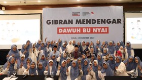 TKN Sebut 60 Bu Nyai dan Majelis Taklim Jateng Dukung Prabowo-Gibran