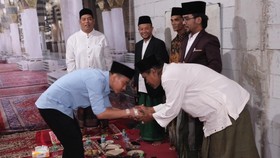 Gibran Silaturahmi ke PCNU Sragen, Sampaikan Visi Santri 5.0