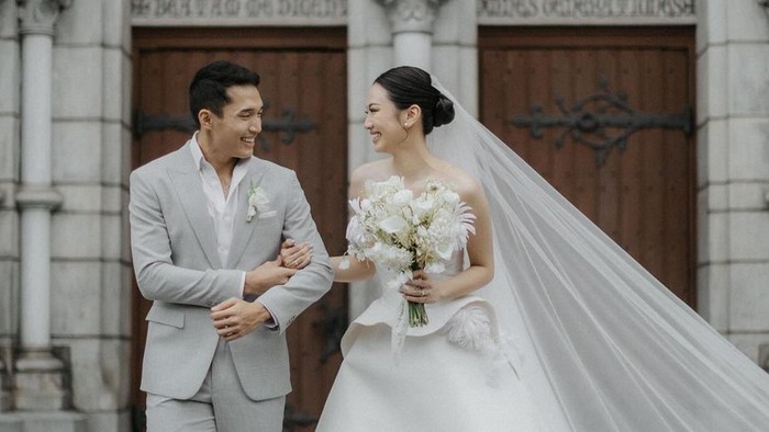 Pernikahan Jonatan Christie dan Shanju.