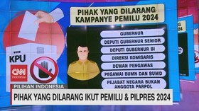 VIDEO: Pihak Yang Dilarang Ikut Pemilu & Pilpres 2024