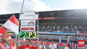 FOTO: Indonesia Kuasai ARRC AP 250, Merah Putih Berkibar di Buriram