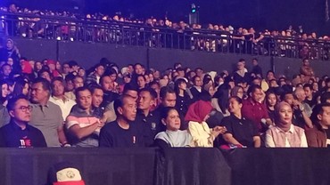 NOAH Gelar Konser Terakhir Sebelum Hiatus, Jokowi Hadir Didampingi Istri