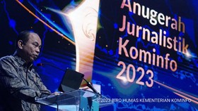 Menkominfo Apresiasi Jurnalis Saksi Transformasi Digital Nasional