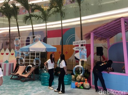 Belanja Skincare dapat Kuku Cantik Plus Foto Instagrammable, Cus ke Laz Island Surabaya!
