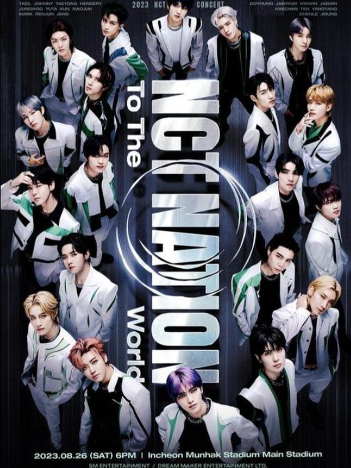 Foto poster konser NCT
