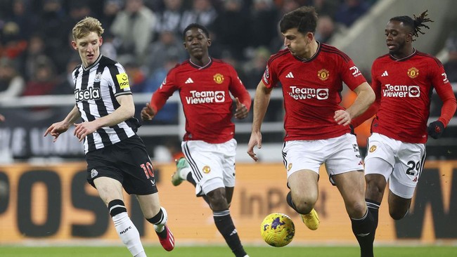 MU Terhuyung-huyung Hadapi Newcastle dengan Kekuatan Kurang