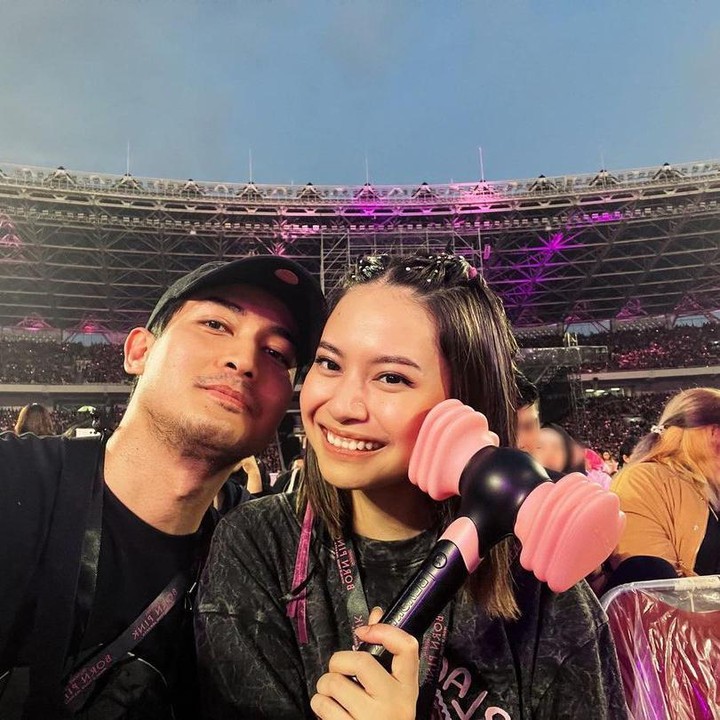 <p>Hanggini sempat berpacaran dengan pria lain. Namun, keduanya tetap bersatu kembali dan langgeng hingga diresmikan dalam prosesi sakral pernikahan. (Foto: Instagram: @hanggini)</p>