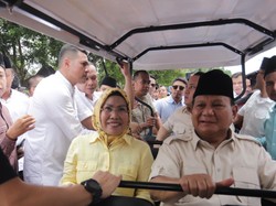 Kunjungi Banten, Prabowo Dapat Dukungan Keluarga Alm Tb Chasan Sohib
