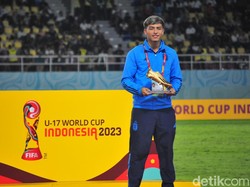 Striker Argentina U-17, Agustin Ruberto Raih Sepatu Emas