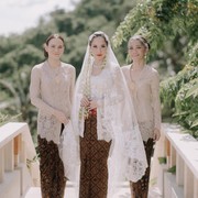 3 Busana Pengantin BCL, dari Kebaya Klasik Ganti Gaun Modern!