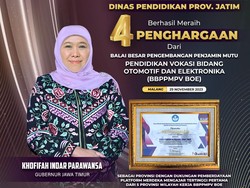Jatim Borong 4 Penghargaan Vokasi, Khofifah Ingatkan SMK Soal Tracer Study