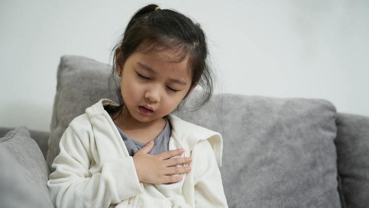 Ilustrasi Anak Mycoplasma Pneumonia