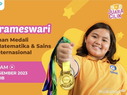 Mengenal Anya Prameswari, Peraih Puluhan Medali di Kompetisi Olimpiade Matematika & Sains