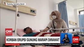 VIDEO: Korban Erupsi Gunung Marapi Dirawat