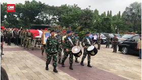 VIDEO: Detik-detik Jenazah Doni Monardo Tiba di TMP Kalibata