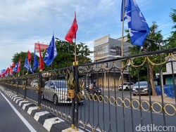 Bawaslu Surabaya Mulai Inventarisasi Peraga Kampanye yang Langgar Aturan