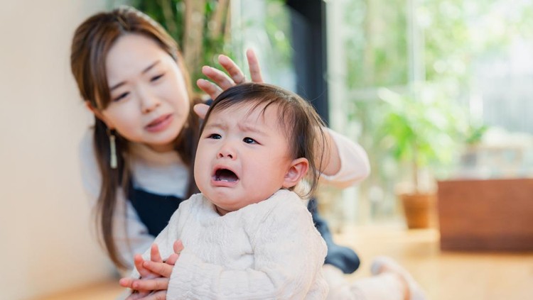 Ilustrasi Bayi Rewel