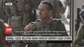 VIDEO: Israel: Gaza Selatan Akan Hancur Seperti Gaza Utara