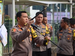 Polres Evaluasi Seluruh Polsek Usai Kasus 16 Tahanan Kabur di Tanah Abang