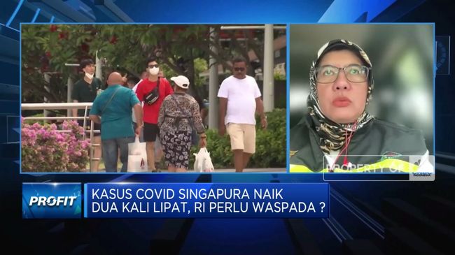 Kasus Covid-19 Melonjak di Singapura Naik, RI Perlu Waspada?