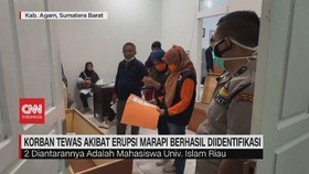 VIDEO: Korban Tewas Akibat Erupsi Marapi Berhasil Diidentifikasi