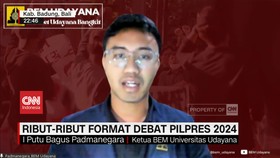 VIDEO: Mahasiswa Pertanyakan Gagasan Anak Muda dari Capres-Cawapres