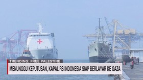 VIDEO: Menunggu Keputusan, Kapal RS Indonesia Siap Berlayar ke Gaza