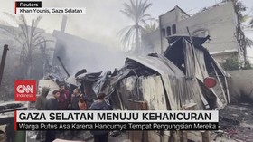 VIDEO: Gaza Selatan Menuju Kehancuran