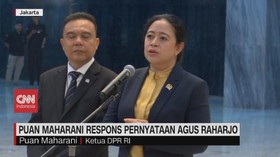 VIDEO: Puan Maharani Respons Pernyataan Agus Raharjo