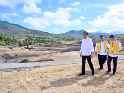 Jokowi Targetkan Bendungan Mbay di NTT Rampung Akhir 2024