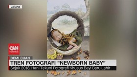 VIDEO: Tren Fotografi Newborn Baby