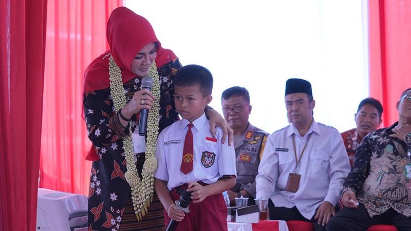 Bupati Klaten, Jawa Tengah, Sri Mulyani, kembali melakukan sambang warga.