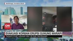 VIDEO: Evakuasi Korban Erupsi Gunung Marapi