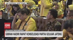 VIDEO: Gibran Hadiri Rapat Konsolidasi Partai Golkar Jateng