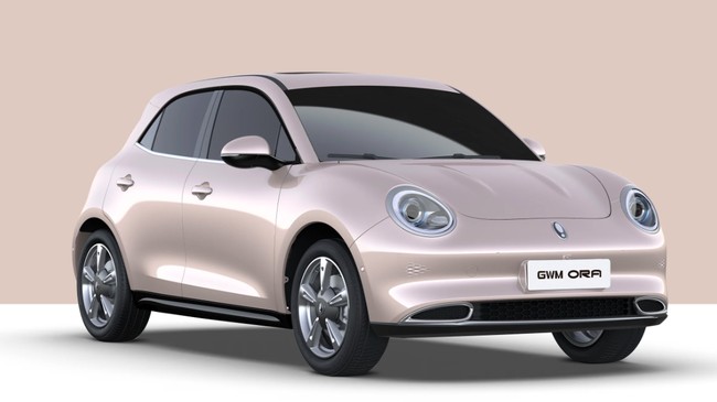 Inchcape Indonesia menyatakan mobil listrik Ora Cat akan diproduksi mulai Januari 2024 di pabrik Mercedes-Benz di Wanaherang.