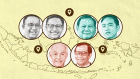 INFOGRAFIS: Lokasi Kampanye Perdana Capres-Cawapres 2024