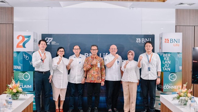 BNI Life menandai momen ulang tahun ke-27 dengan kinerja keuangan yang baik dan sehat pada Oktober 2023.