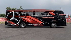 Sasis Bus Mercedes-Benz Euro 4 Diborong PO Juragan99 Trans