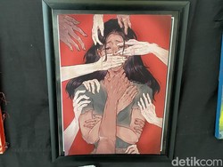 Pameran Seni Visual Dukung Perempuan Korban Kekerasan Berani Speak Up