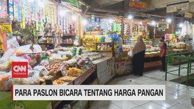VIDEO: Para Paslon Bicara Tentang Harga Pangan