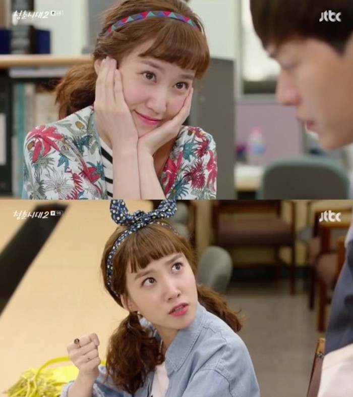 Park Eun Bin pernah menjadi perempuan unik, punya rasa penasaran tinggi, tapi setia kawan di Age of Youth. Yup, ia memerankan karakter Song Ji Won, mahasiswa jurusan jurnalis yang selalu ceria./ Foto: mhns.co.kr